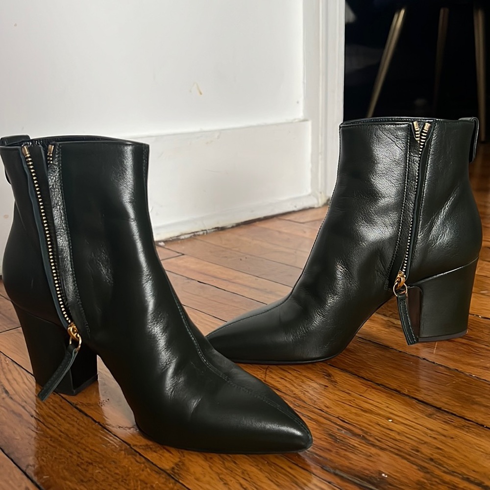 Guiseppe Zanotti Green Ankle Boots 6